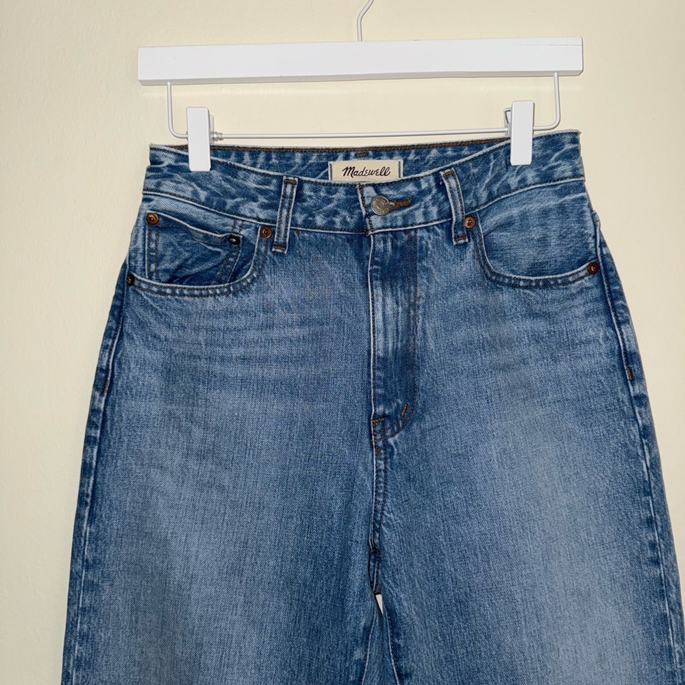 Madewell Curvy 90s Straight Jean — Enmore Wash, Size 26 - Picture 7 of 9